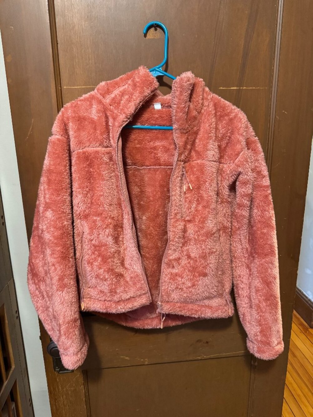 Fuzzy Fall Hooded Jacket from Uniqlo